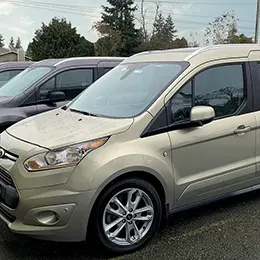 Licensed and insured van used for maritime ground transport operations