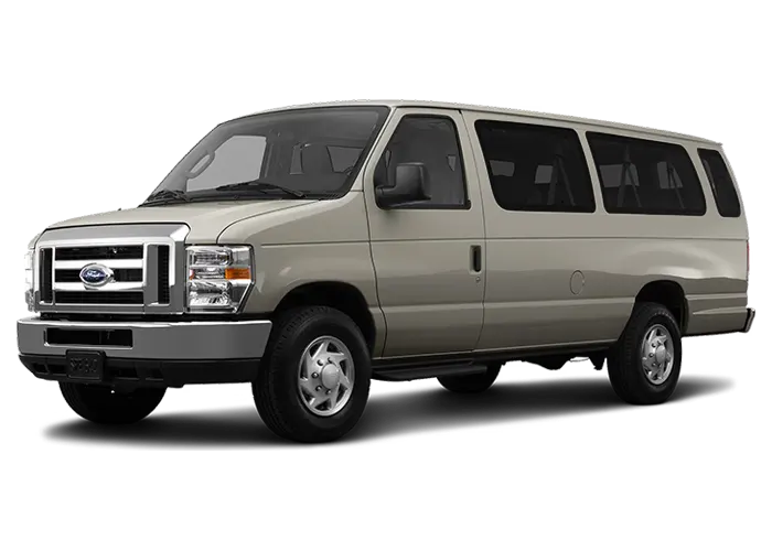 Ford E-Series passenger vans for maritime crew ground transportation