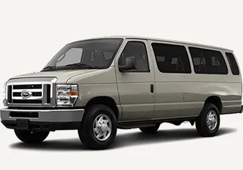 Ford E350 Econoline vans for maritime crew and equipment transport